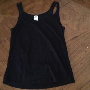 Black tank top